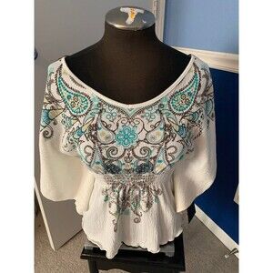 NWT butterfly sleeve top XS